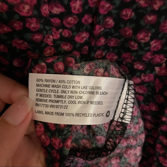 WILD FABLE | Floral Printed Slip Dress - Picture 7 of 8